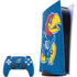 University of Kansas Jayhawks Mascot Outline PlayStation PS5 Skins