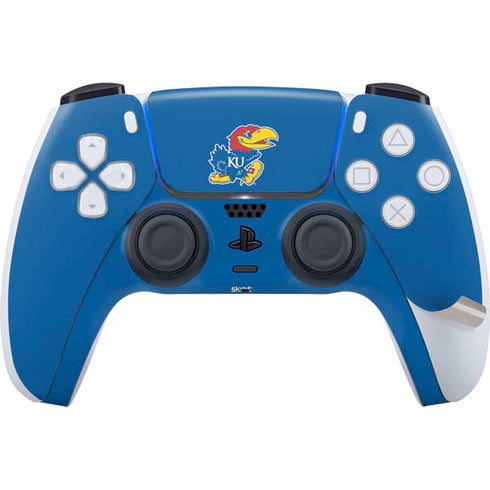 University of Kansas Jayhawks Mascot Outline PS5 Pro Bundle Skin