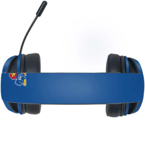 University of Kansas Jayhawks Mascot Outline Razer Kraken X Skin