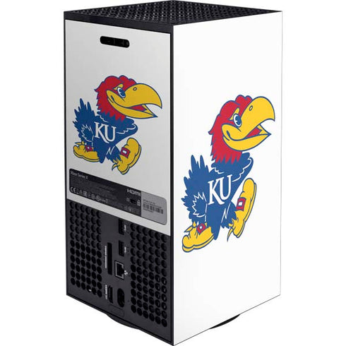 University of Kansas Jayhawks Mascot Outline Xbox Series X Bundle Skin