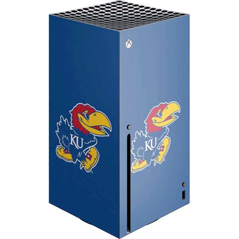 University of Kansas Jayhawks Mascot Outline Xbox Series X Skins