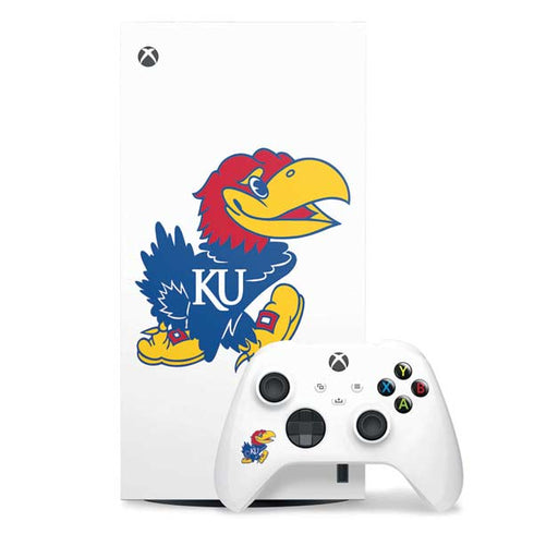University of Kansas Jayhawks Mascot Outline Xbox Series X Skins