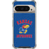University of Kansas Jayhawks Mascot Pixel 9/9 Pro Clear Case