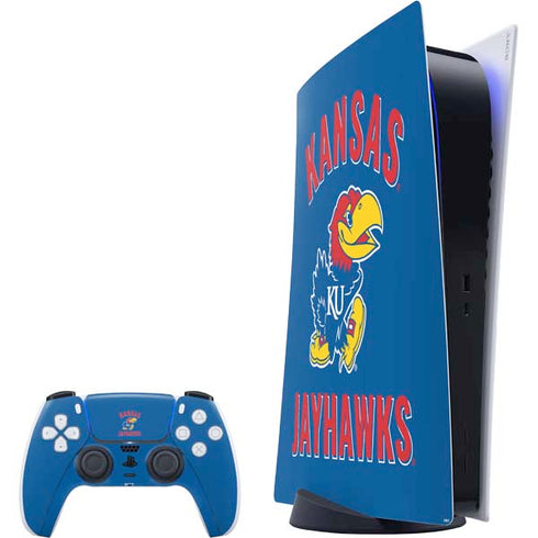 University of Kansas Jayhawks Mascot PlayStation PS5 Skins