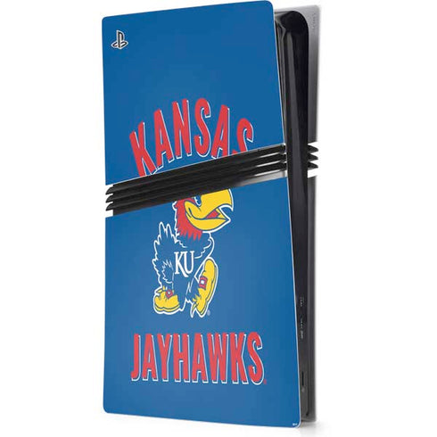 University of Kansas Jayhawks Mascot PS5 Pro Console Skin