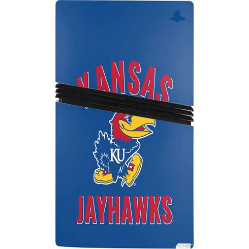 University of Kansas Jayhawks Mascot PS5 Pro Console Skin