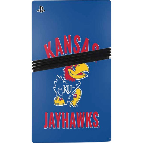 University of Kansas Jayhawks Mascot PS5 Pro Disk Bundle Skin