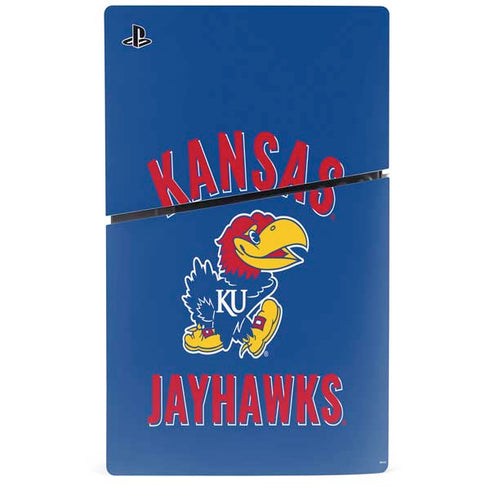 University of Kansas Jayhawks Mascot PS5 Slim Digital Edition Console Skin