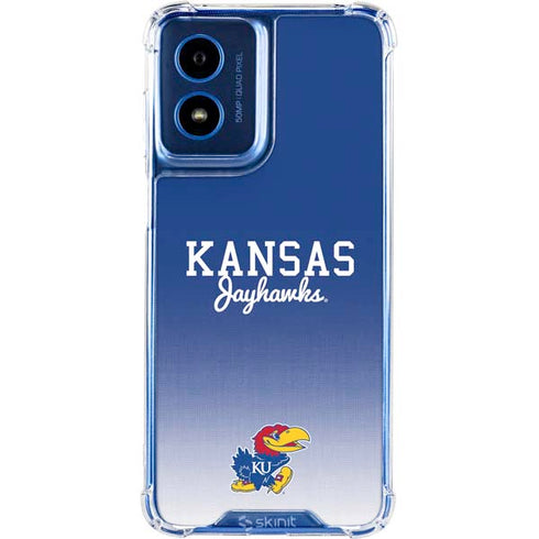 University of Kansas Jayhawks Moto G 5G (2024) Clear Case