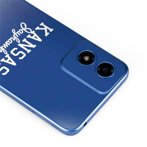 University of Kansas Jayhawks Moto G Play 4G (2024) Skin