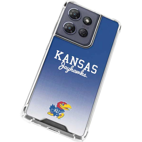 University of Kansas Jayhawks Moto G Power 5G (2025) Clear Case