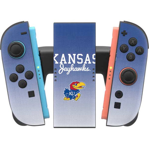 University of Kansas Jayhawks Nintendo Switch 2 (2025) Joy-Con Controller Skin