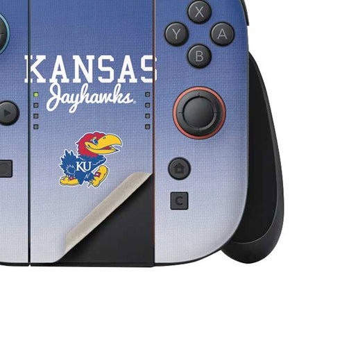 University of Kansas Jayhawks Nintendo Switch 2 (2025) Joy-Con Controller Skin