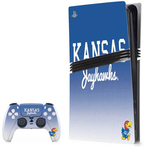 University of Kansas Jayhawks PS5 Pro Bundle Skin