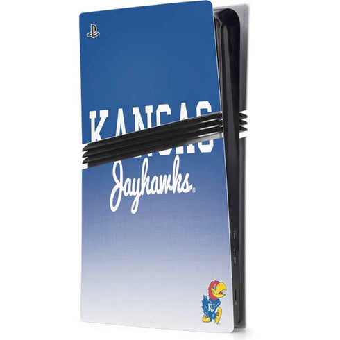 University of Kansas Jayhawks PS5 Pro Console Skin