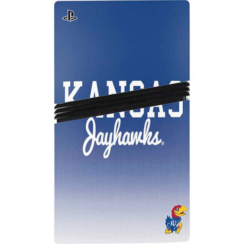 University of Kansas Jayhawks PS5 Pro Console Skin