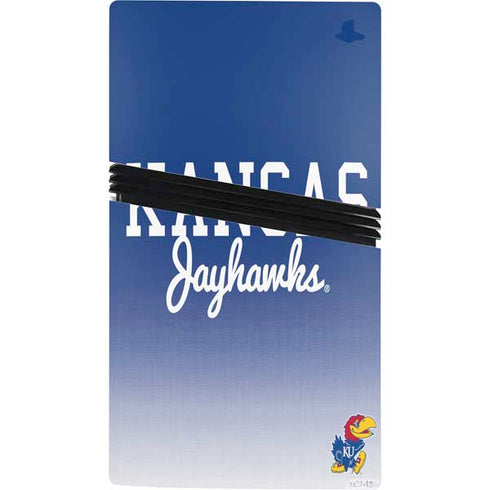 University of Kansas Jayhawks PS5 Pro Console Skin