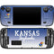 University of Kansas Jayhawks Steam Deck Handheld Gaming Computer OLED Skin