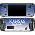 University of Kansas Jayhawks Steam Deck Handheld Gaming Computer Skin