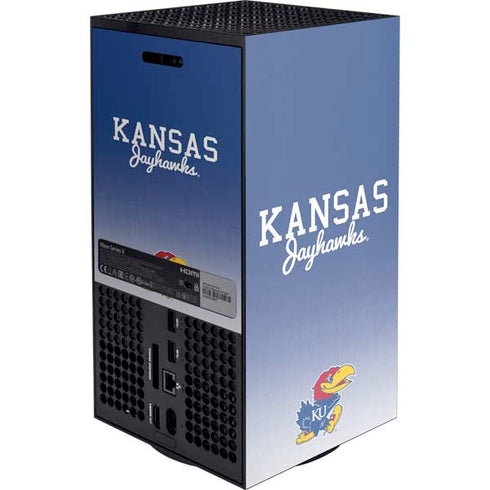 University of Kansas Jayhawks XBox Series X Digital Edition Console Skin