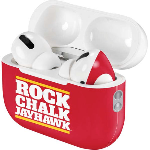 University of Kansas Rock Chalk Jayhawk AirPods Pro 2nd Gen Skin