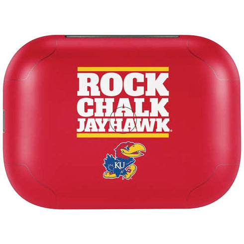 University of Kansas Rock Chalk Jayhawk Amazon Echo Buds Skin