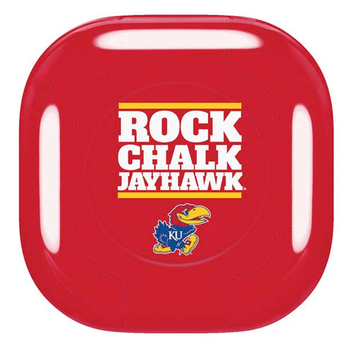 University of Kansas Rock Chalk Jayhawk Galaxy Buds Live Skin