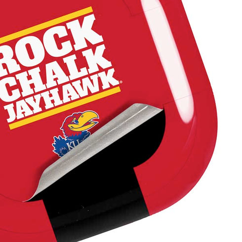 University of Kansas Rock Chalk Jayhawk Galaxy Buds Live Skin
