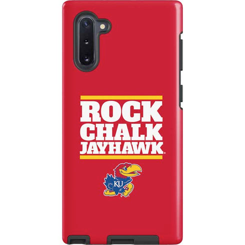 University of Kansas Rock Chalk Jayhawk Galaxy Cases