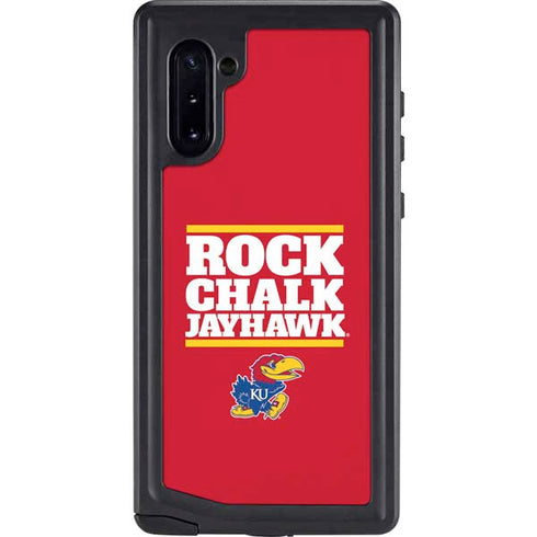 University of Kansas Rock Chalk Jayhawk Galaxy Cases