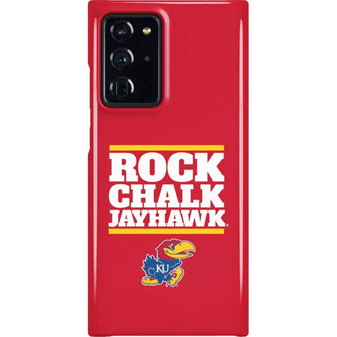 University of Kansas Rock Chalk Jayhawk Galaxy Cases