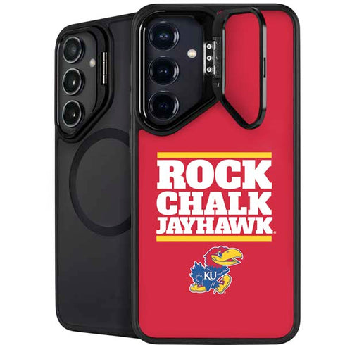 University of Kansas Rock Chalk Jayhawk Galaxy S24 Plus Kickstand Case