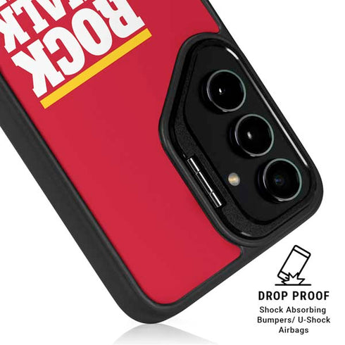 University of Kansas Rock Chalk Jayhawk Galaxy S25 Plus Kickstand Case