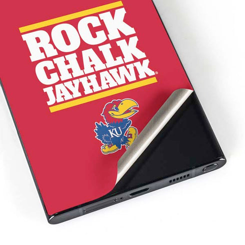 University of Kansas Rock Chalk Jayhawk Galaxy S25 Ultra Skin
