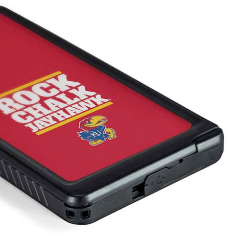 University of Kansas Rock Chalk Jayhawk Galaxy S24 Ultra Waterproof Case