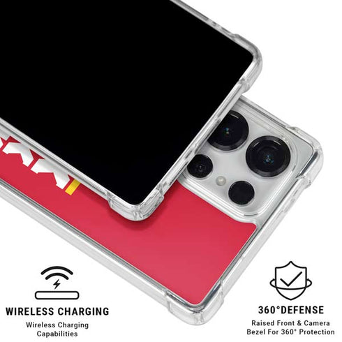 University of Kansas Rock Chalk Jayhawk Galaxy S25 Ultra Clear Case