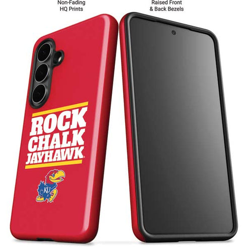 University of Kansas Rock Chalk Jayhawk Galaxy S26 Impact Case