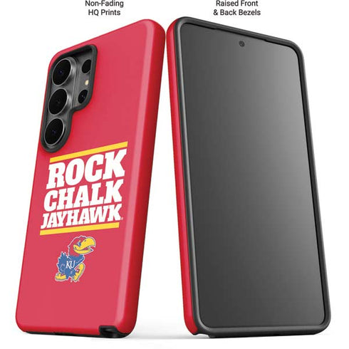 University of Kansas Rock Chalk Jayhawk Galaxy S26 Ultra Impact Case