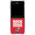 University of Kansas Rock Chalk Jayhawk Galaxy Z Flip6 Clear Case