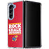 University of Kansas Rock Chalk Jayhawk Galaxy Z Fold5 5G Clear Case