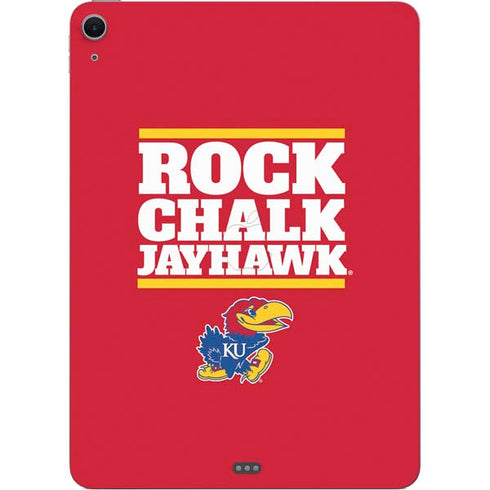 University of Kansas Rock Chalk Jayhawk Apple iPad Air Skin