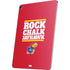 University of Kansas Rock Chalk Jayhawk Apple iPad Air Skin