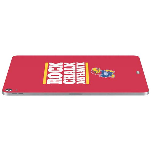 University of Kansas Rock Chalk Jayhawk Apple iPad Air Skin