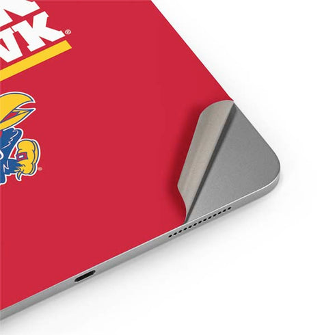 University of Kansas Rock Chalk Jayhawk Apple iPad Air Skin