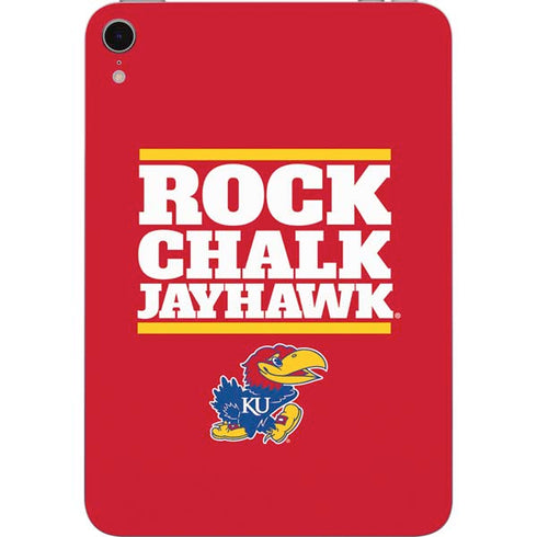 University of Kansas Rock Chalk Jayhawk Apple iPad Mini Skin