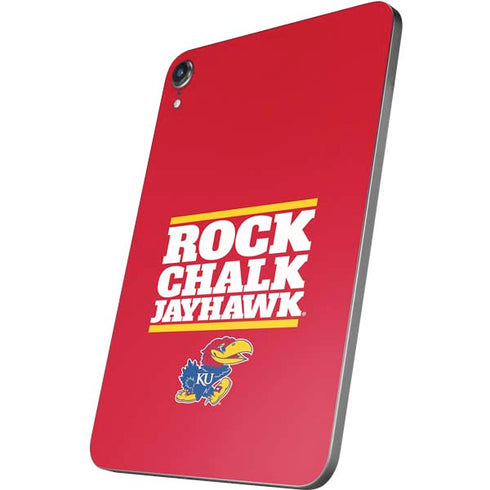 University of Kansas Rock Chalk Jayhawk Apple iPad Mini Skin