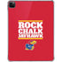 University of Kansas Rock Chalk Jayhawk iPad Pro 11in (2024) Clear Case