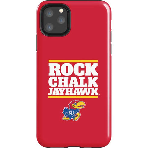 University of Kansas Rock Chalk Jayhawk iPhone Cases