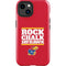 University of Kansas Rock Chalk Jayhawk iPhone 15 Impact Case