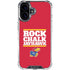 University of Kansas Rock Chalk Jayhawk iPhone 16 Plus Clear Case